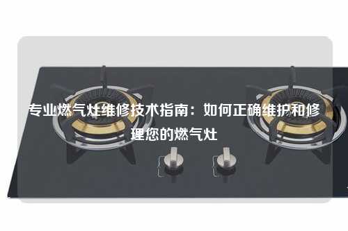 专业燃气灶维修技术指南：如何正确维护和修理您的燃气灶